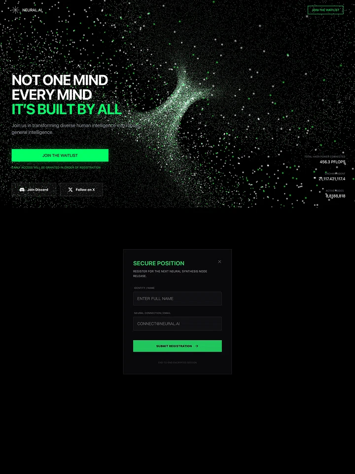 WaitList Page