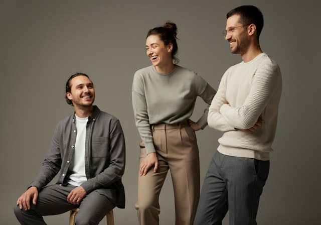 Charlotte city skyline at dusk with clouds