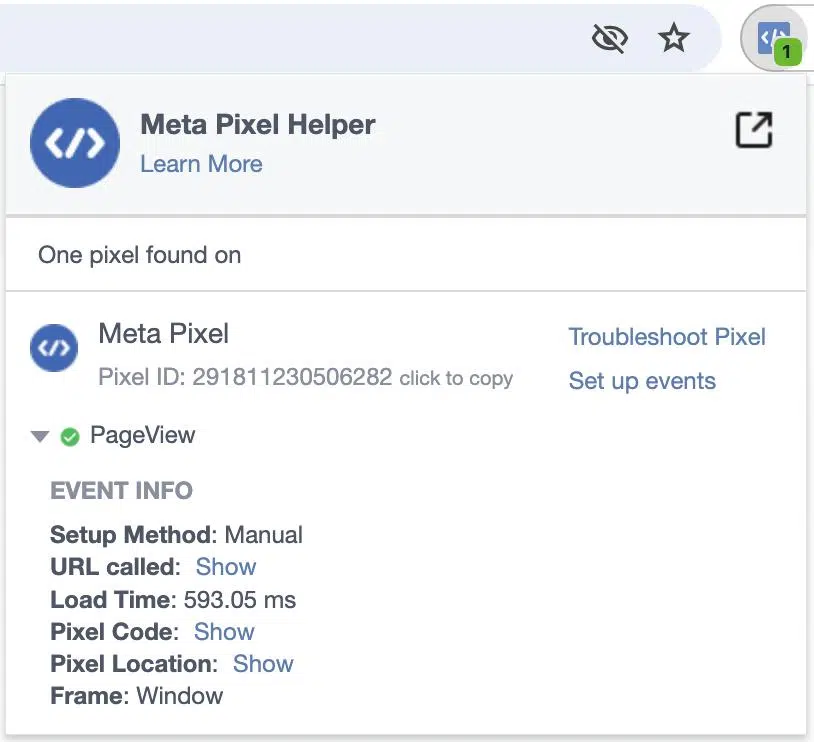 Meta Pixel 教程截图
