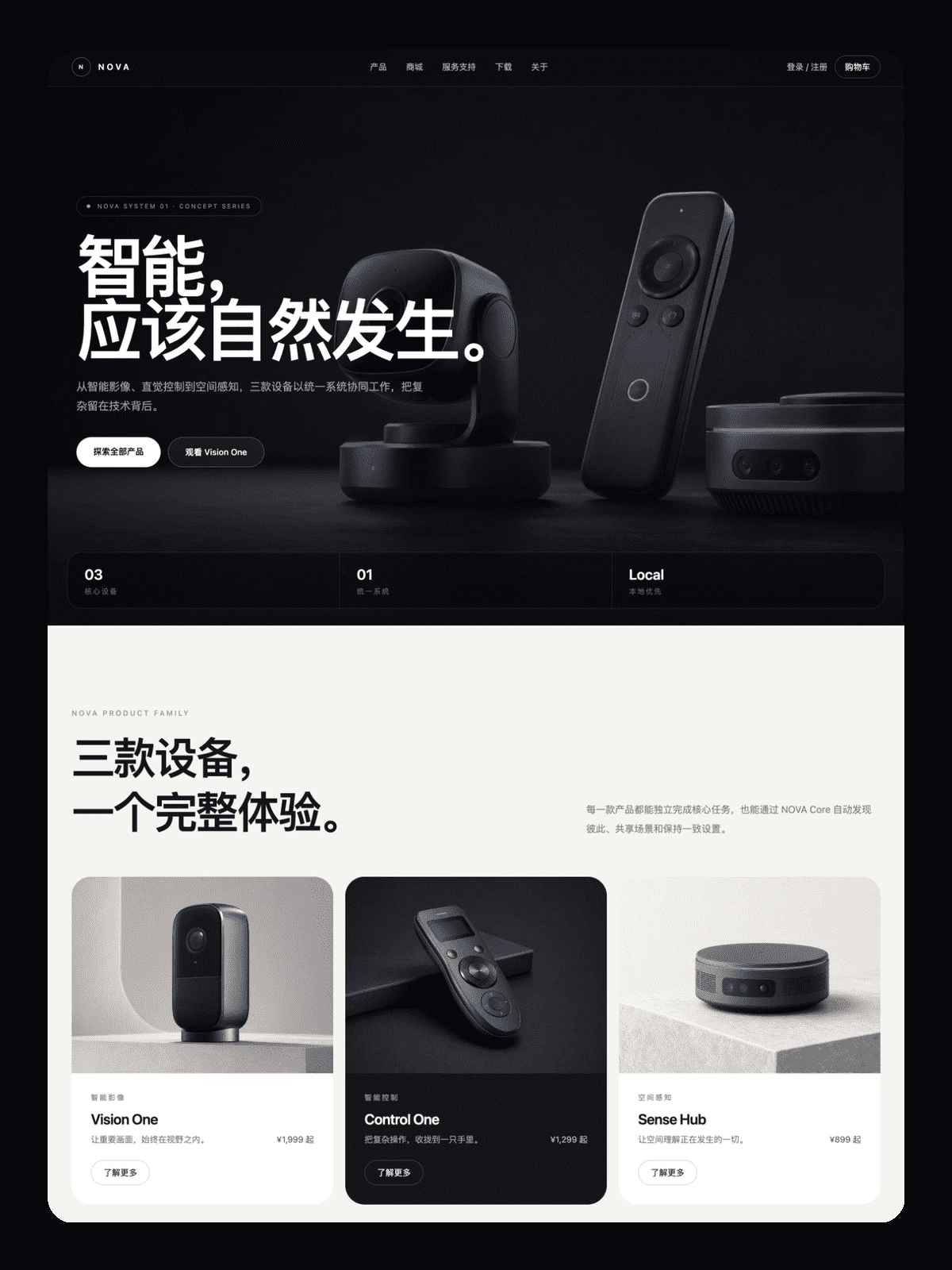 Smart Tech Brand Website