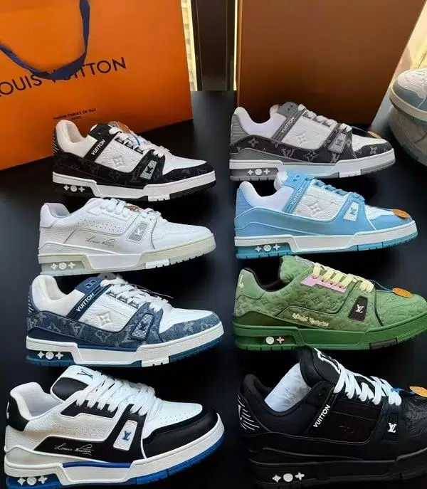 Designer sneakers collection