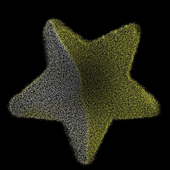 Glowing Star Particle Animation preview