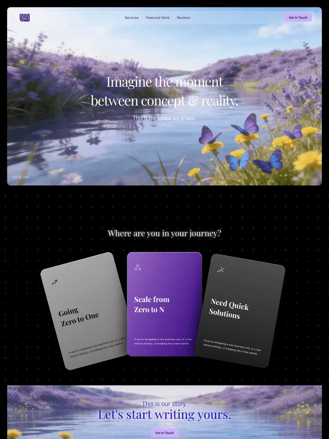 设计工作室网站 template cover