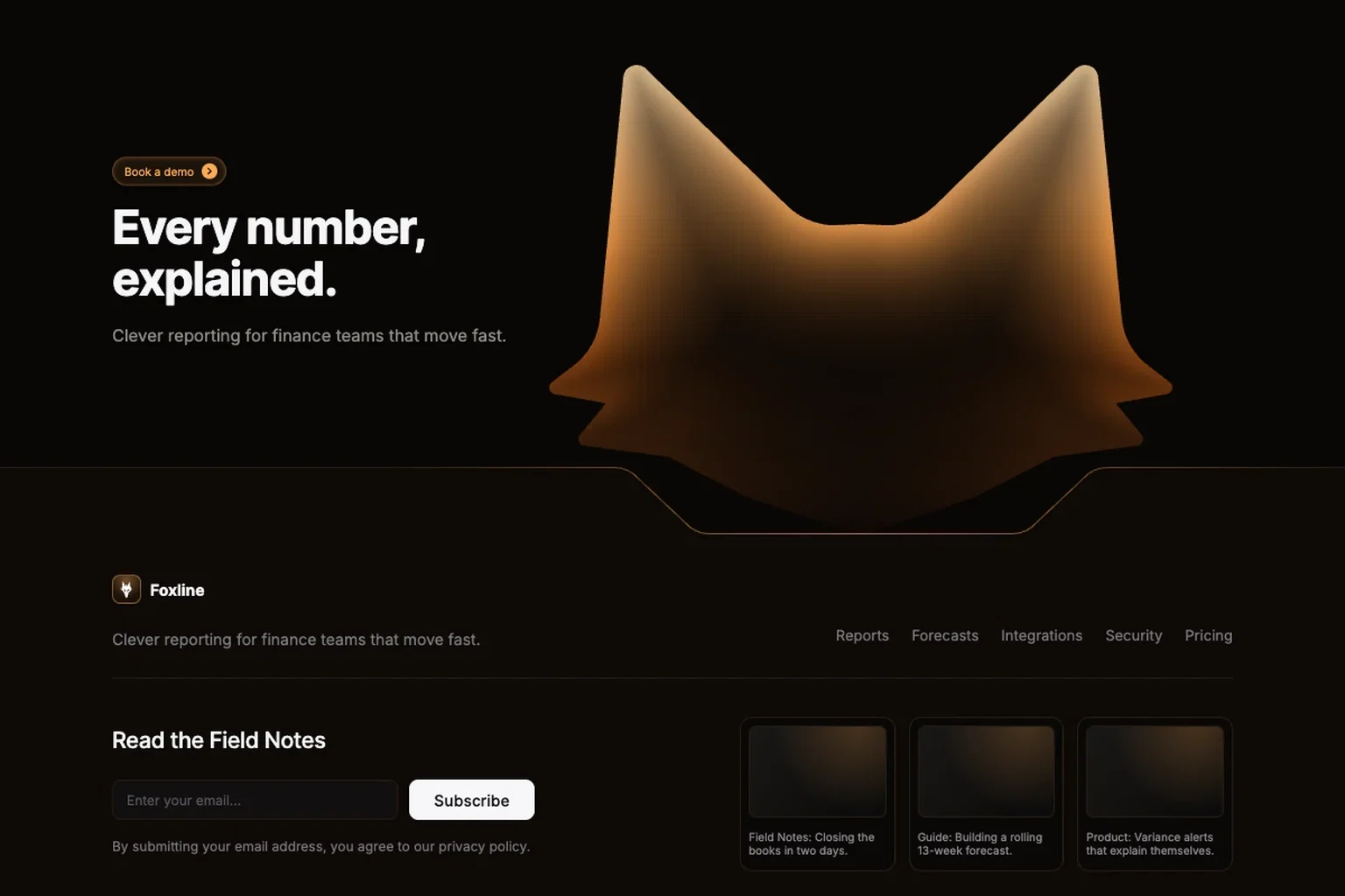 Footer · Foxline