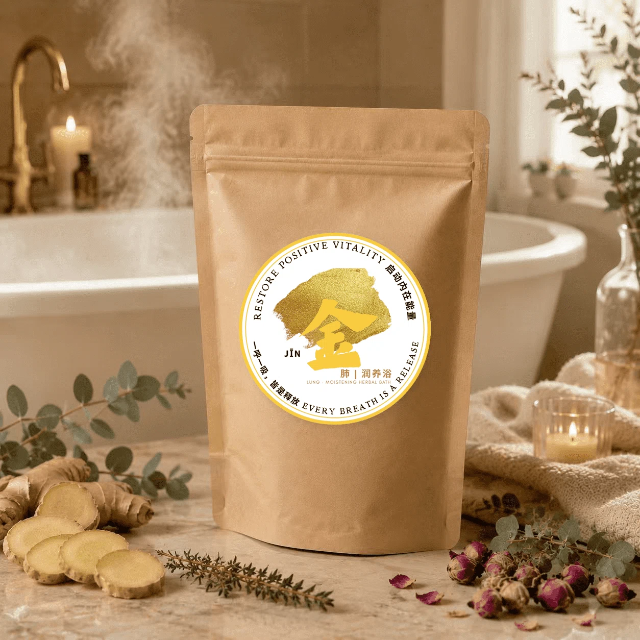 Five Elements Herbal Bath - 金 METAL